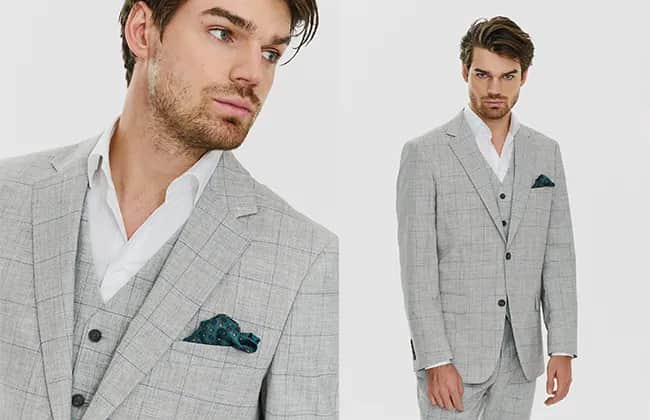 Jaką koszulę wybrać do szarych spodni w kratę męskich, aby zachwycić?