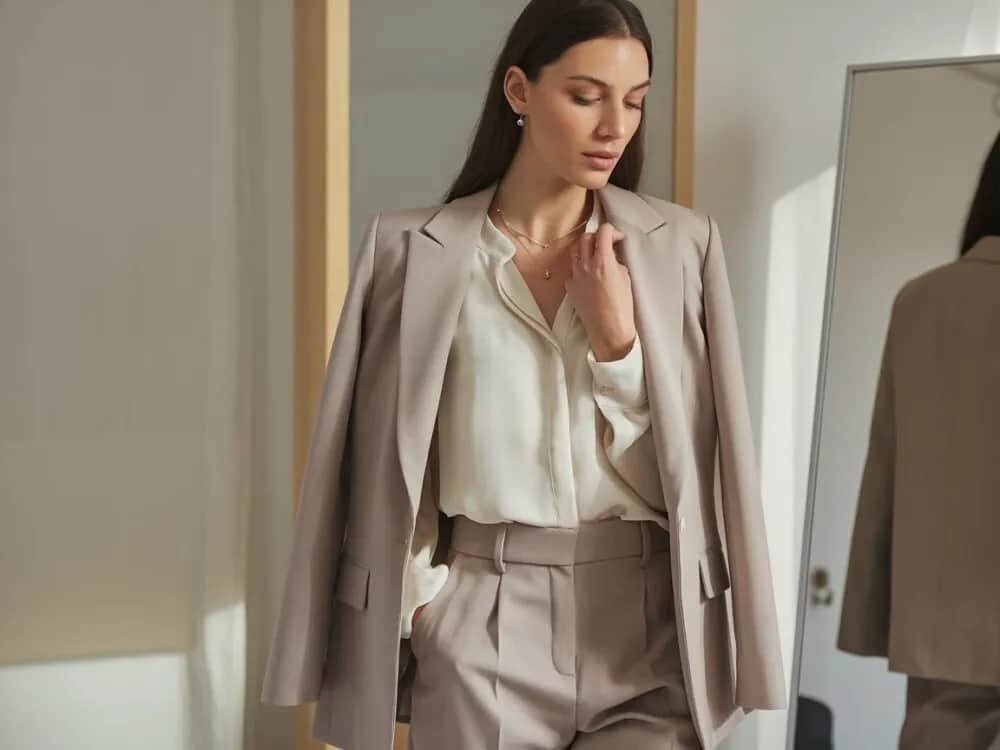 Jaką bluzkę pod garnitur wybrać, aby uniknąć modowej wpadki?