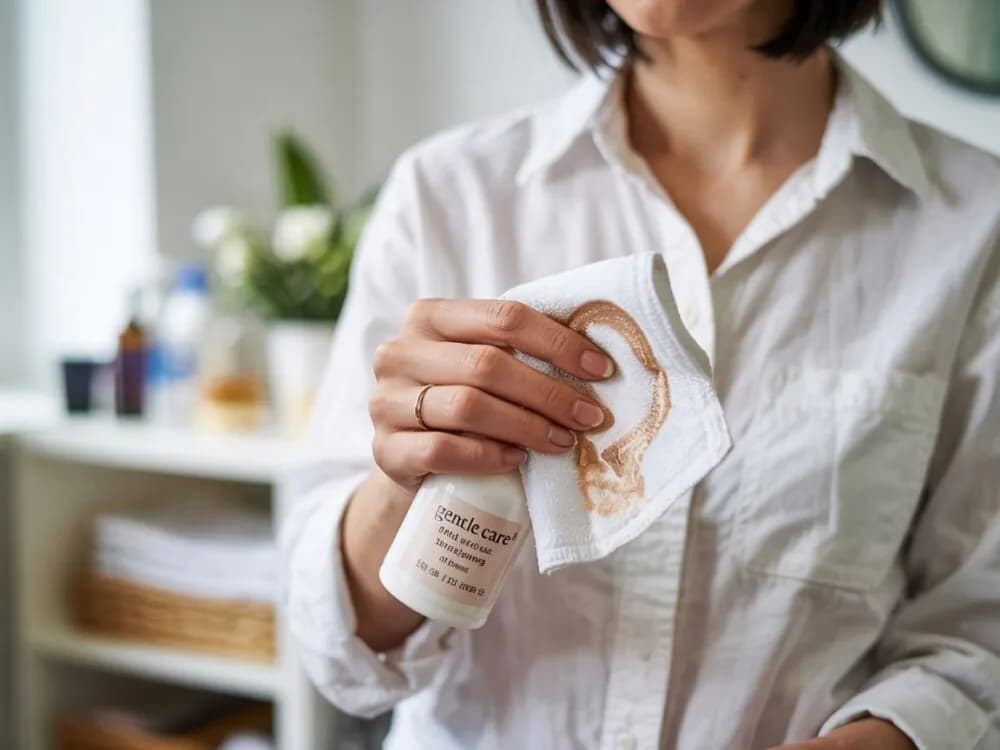 Skuteczne sposoby na to, czym sprać podkład z bluzki bez śladów